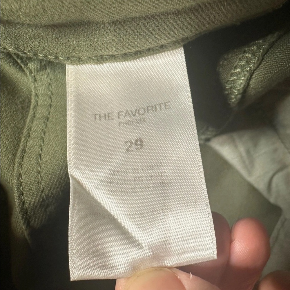 Favorite Daughter The Favorite Cargo Phoenix Olive Green Pants - Picture 7 of 9